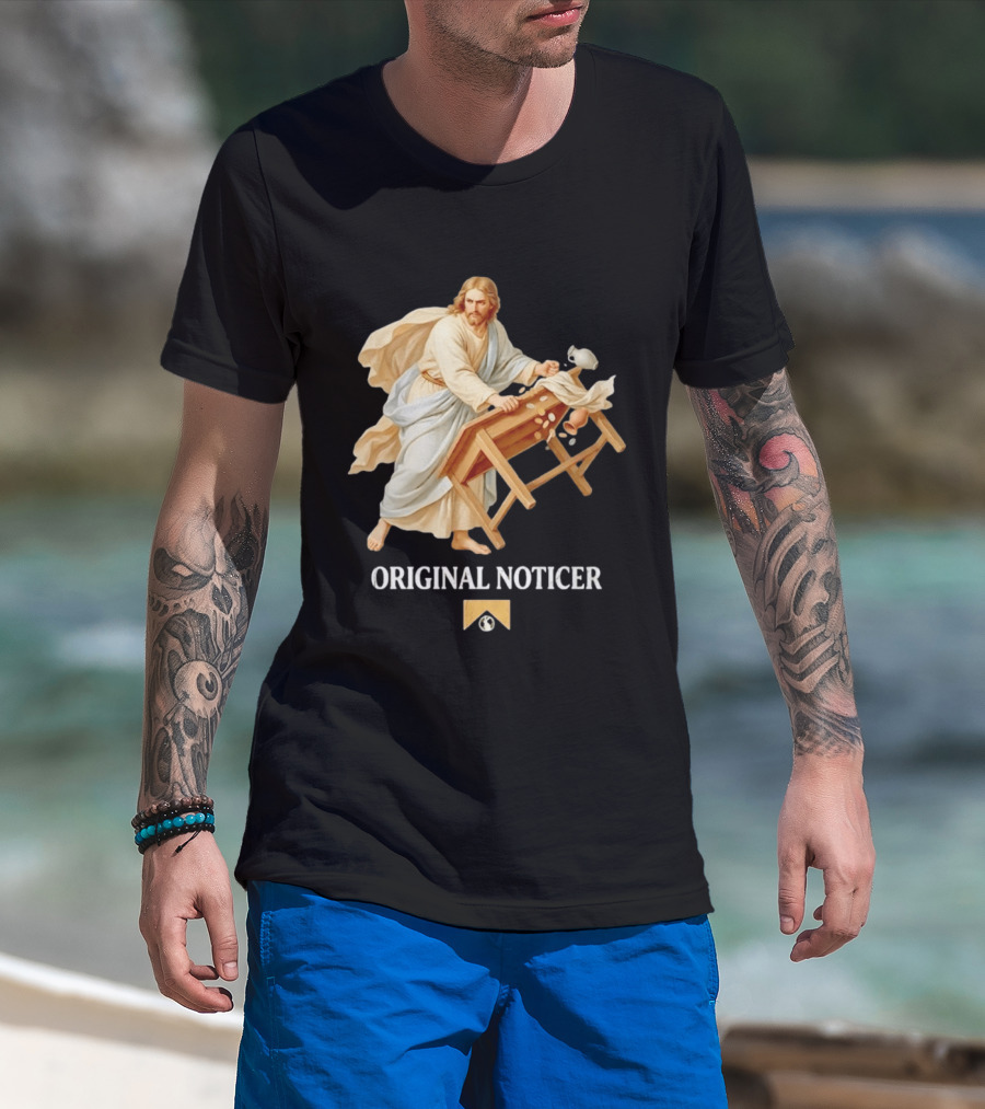 Jesus Christ Original Noticer Temple Cleansing Visual T-Shirt