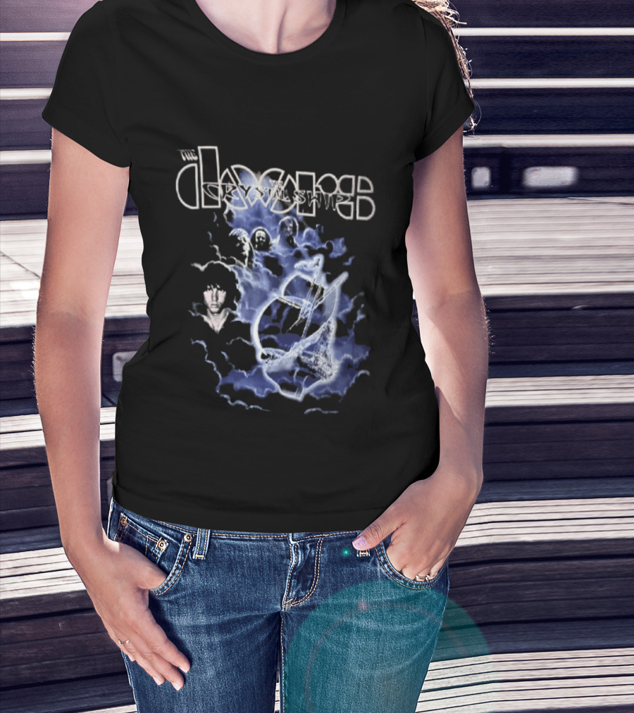 The Doors Jim Morrison Crystal Ship Lyrics And Band Members T-Shirt