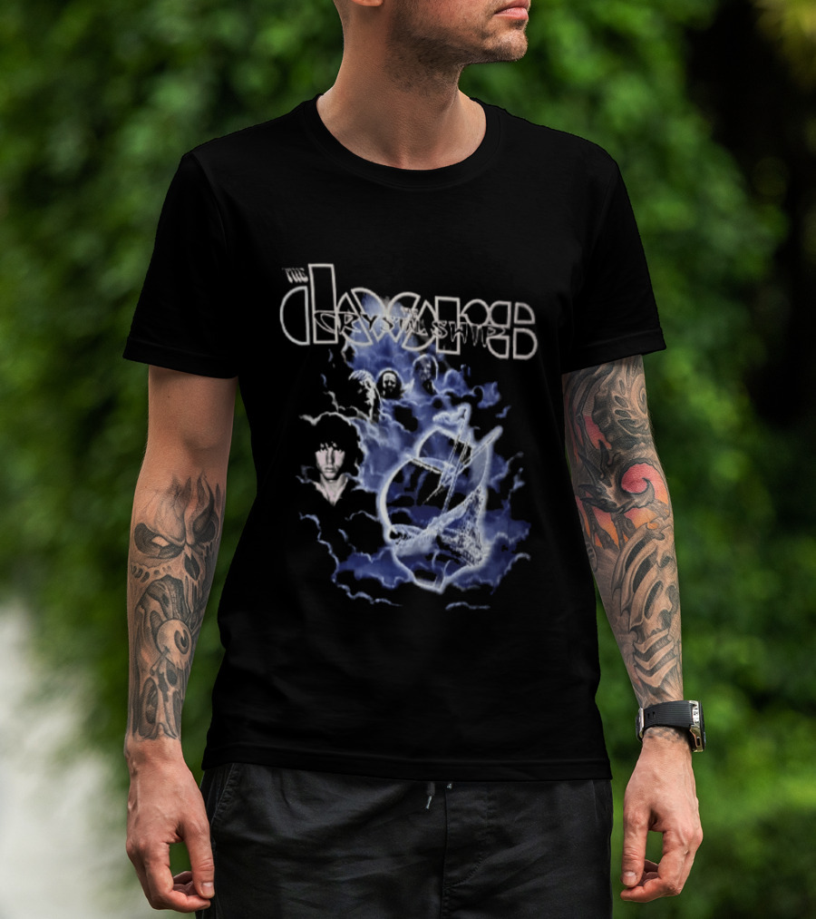 The Doors Jim Morrison Crystal Ship Lyrics And Band Members T-Shirt
