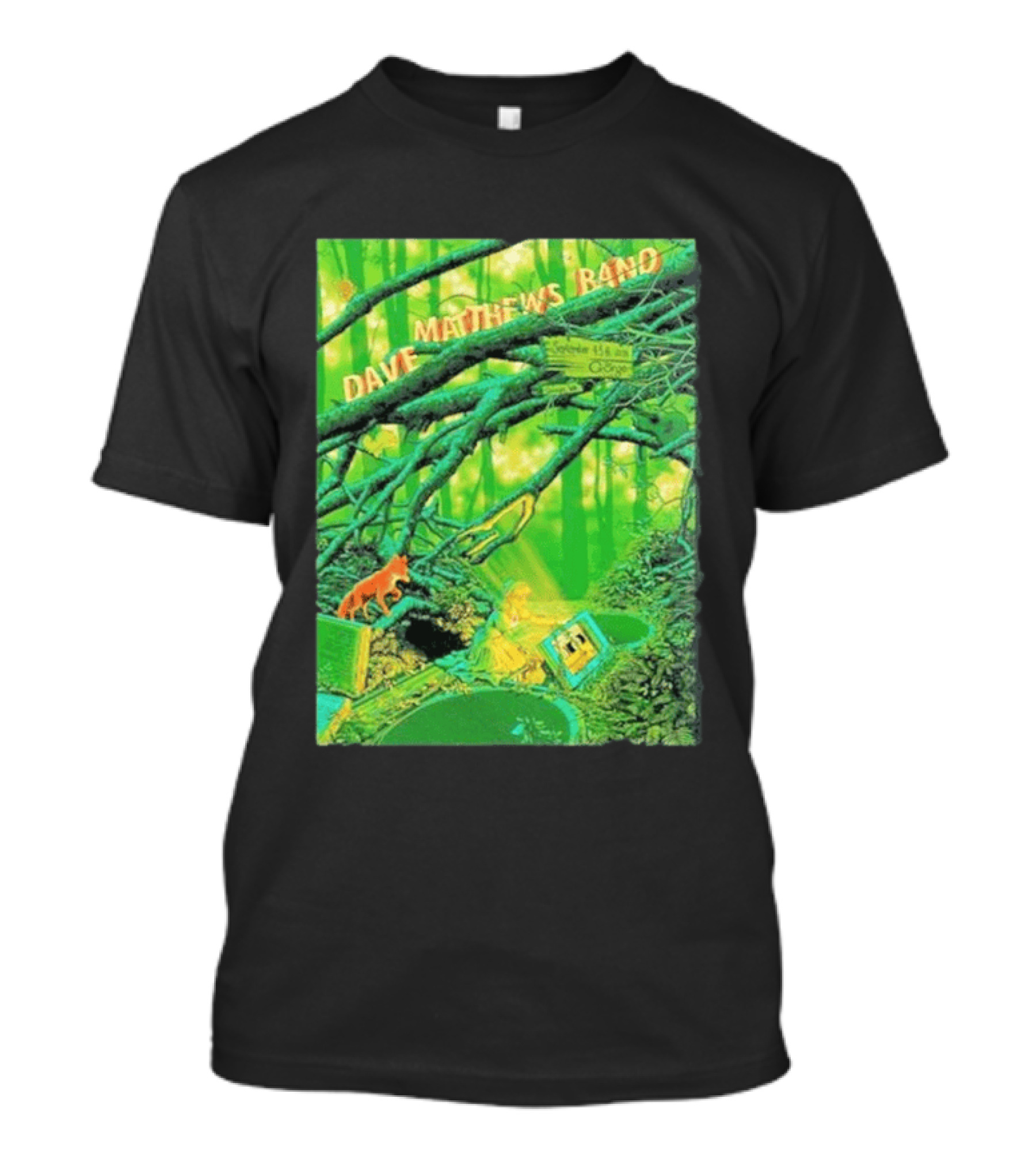 Dave Matthews Band George WA September 4 5 6 2026 At The Gorge Forest Scene T-Shirt