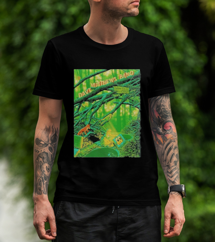 Dave Matthews Band George WA September 4 5 6 2026 At The Gorge Forest Scene T-Shirt