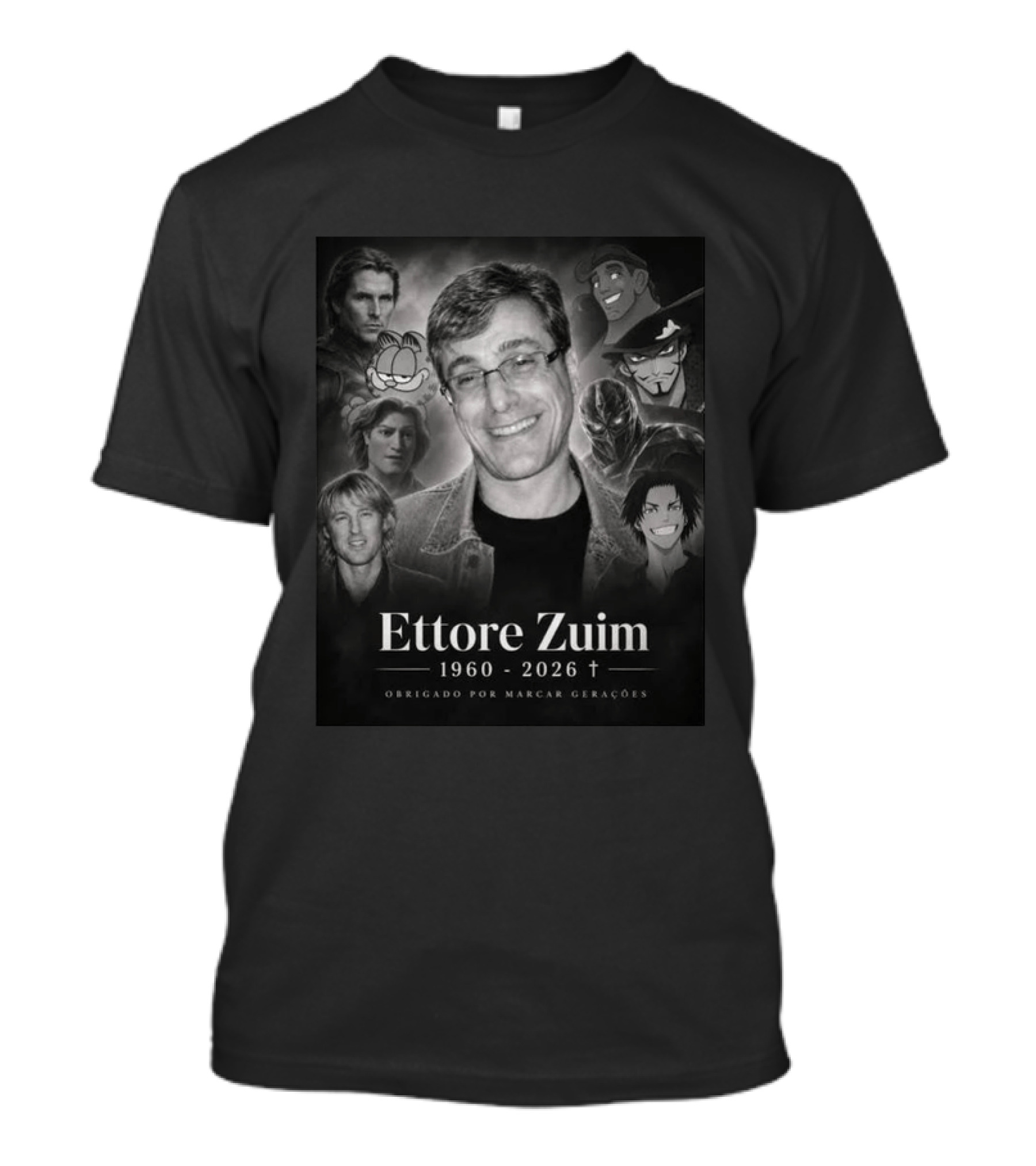 Ettore Zuim 1960 2026 Obrigado Por Marcar Gerações Lamenta Profundamente O Falecimento T-Shirt