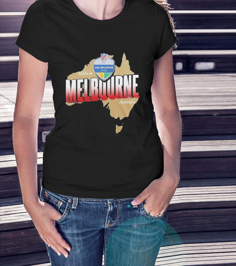 49ers In Melbourne Australia NFL Game 2026 T-Shirt