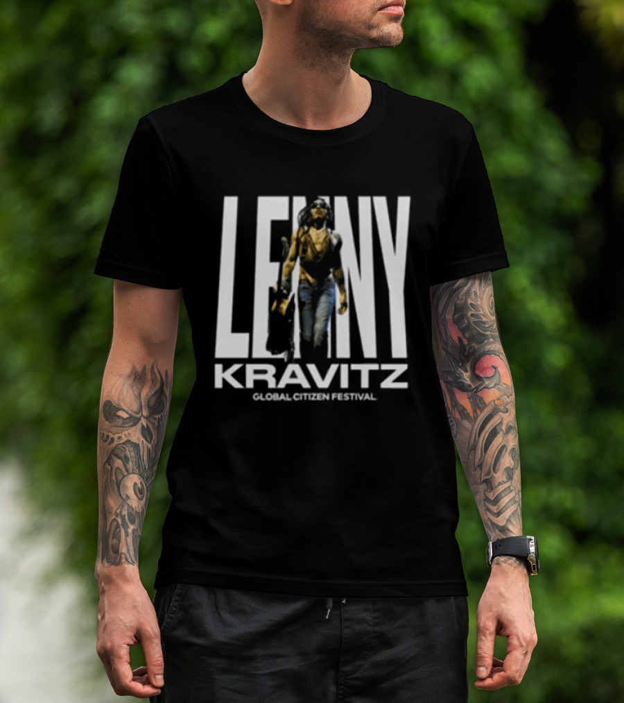 Lenny Kravitz Global Citizen Festival 2026 T-Shirt
