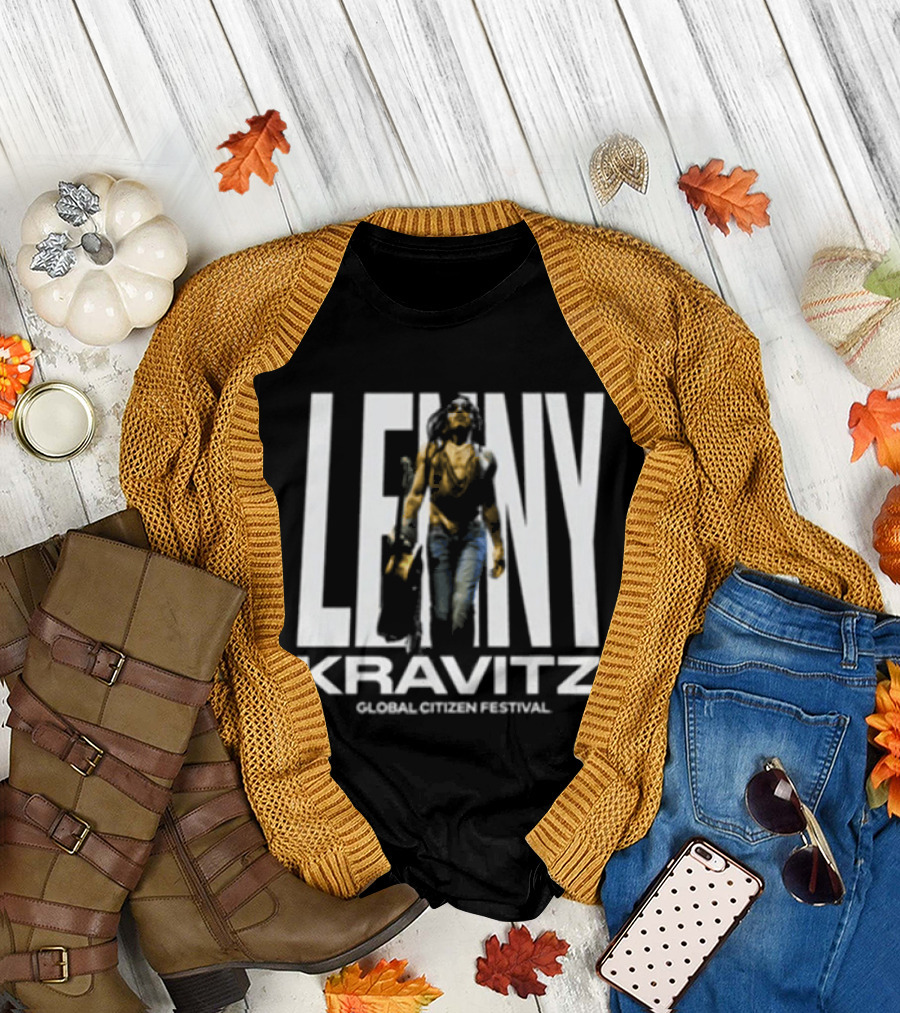 Lenny Kravitz Global Citizen Festival 2026 T-Shirt