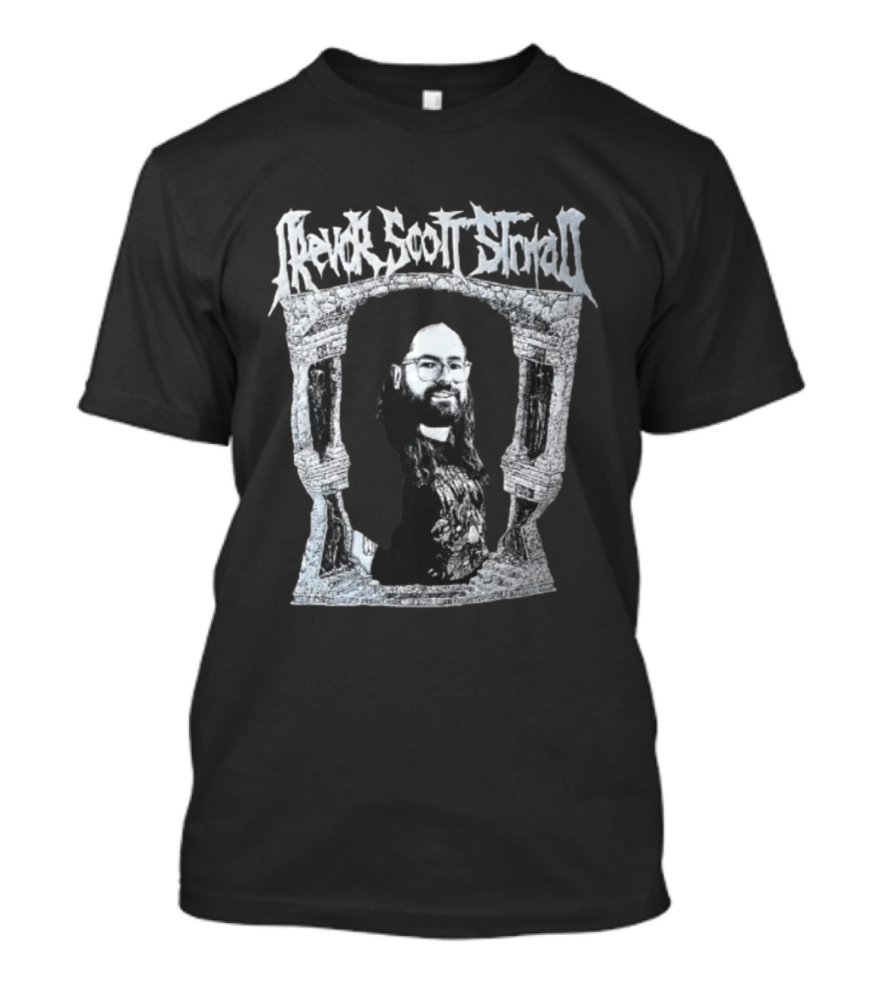 Trevor Scott Strnad 1981 2022 Gothic Stone Arch Memorial T-Shirt