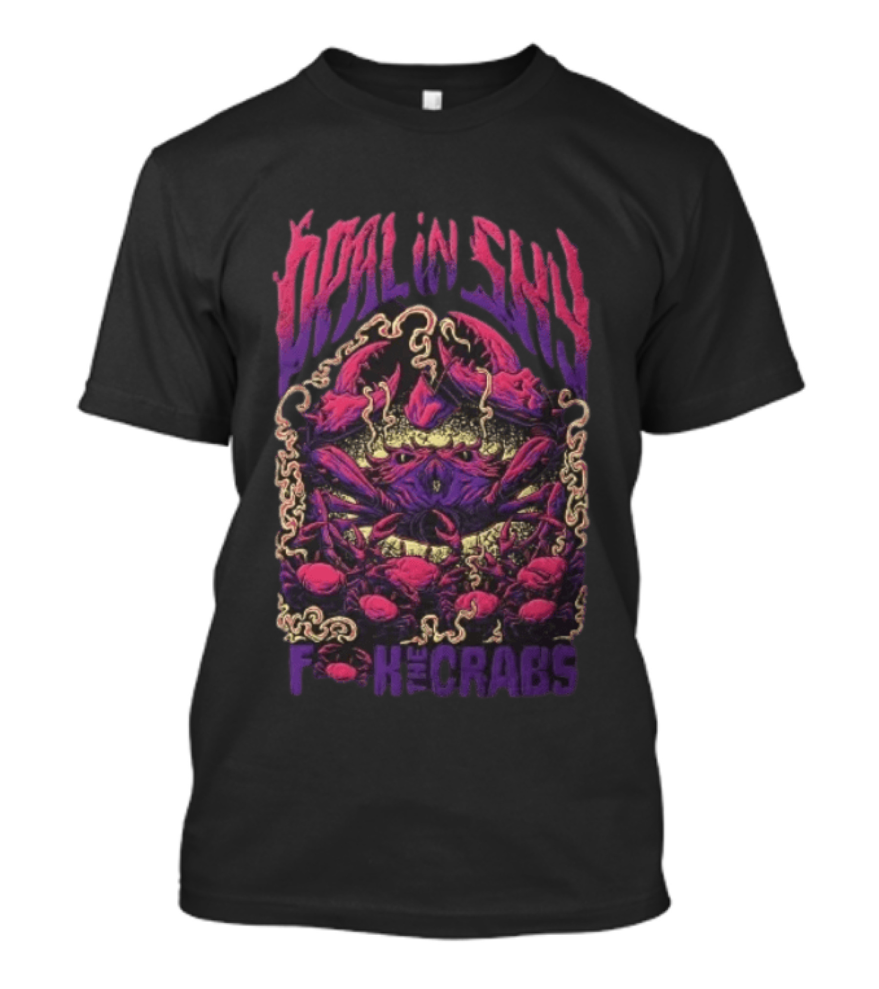 Opal In Sky F*** The Crabs Psychedelic T-Shirt
