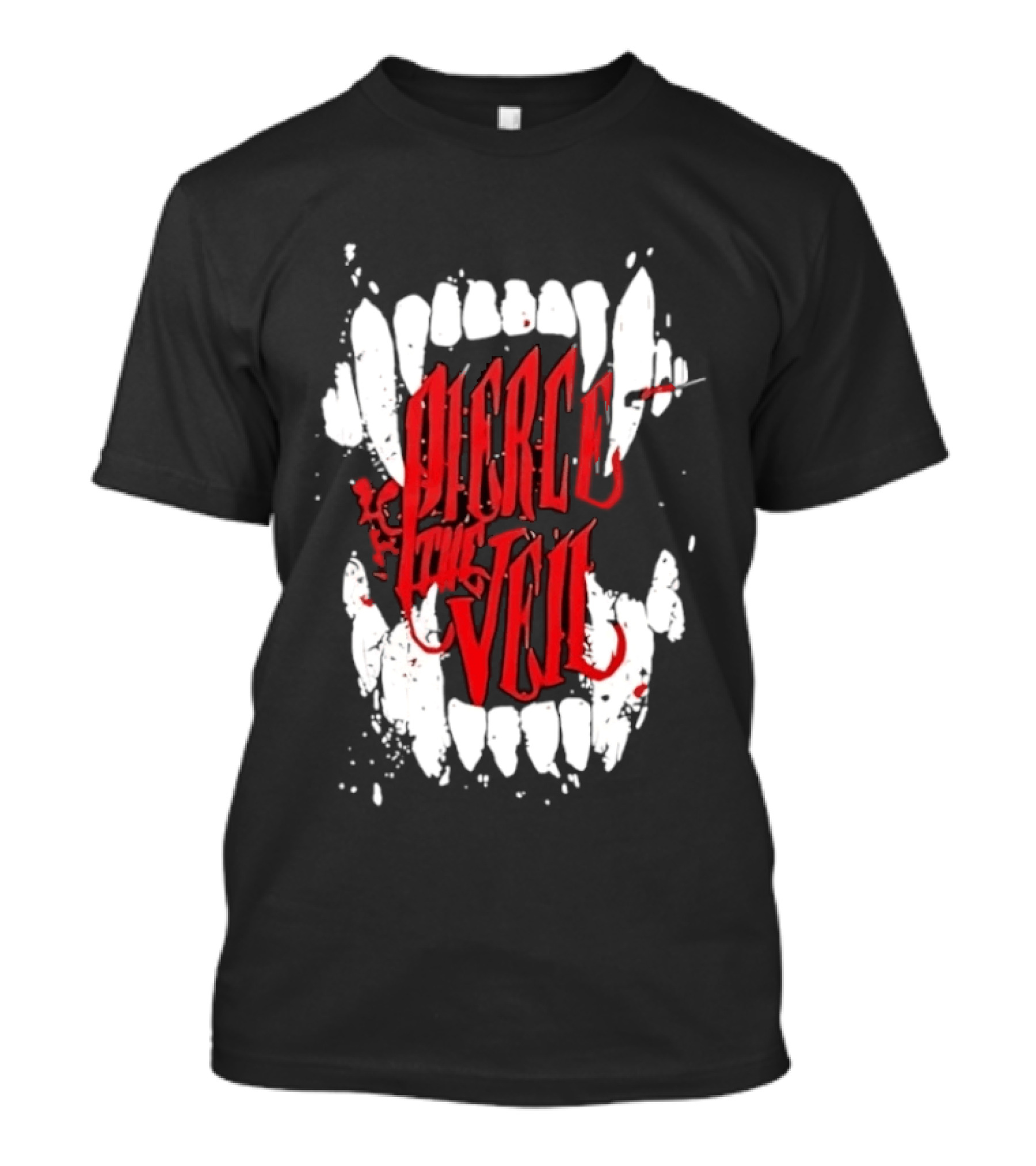 Pierce The Veil Blood Fangs Post Hardcore Band Merch T-Shirt