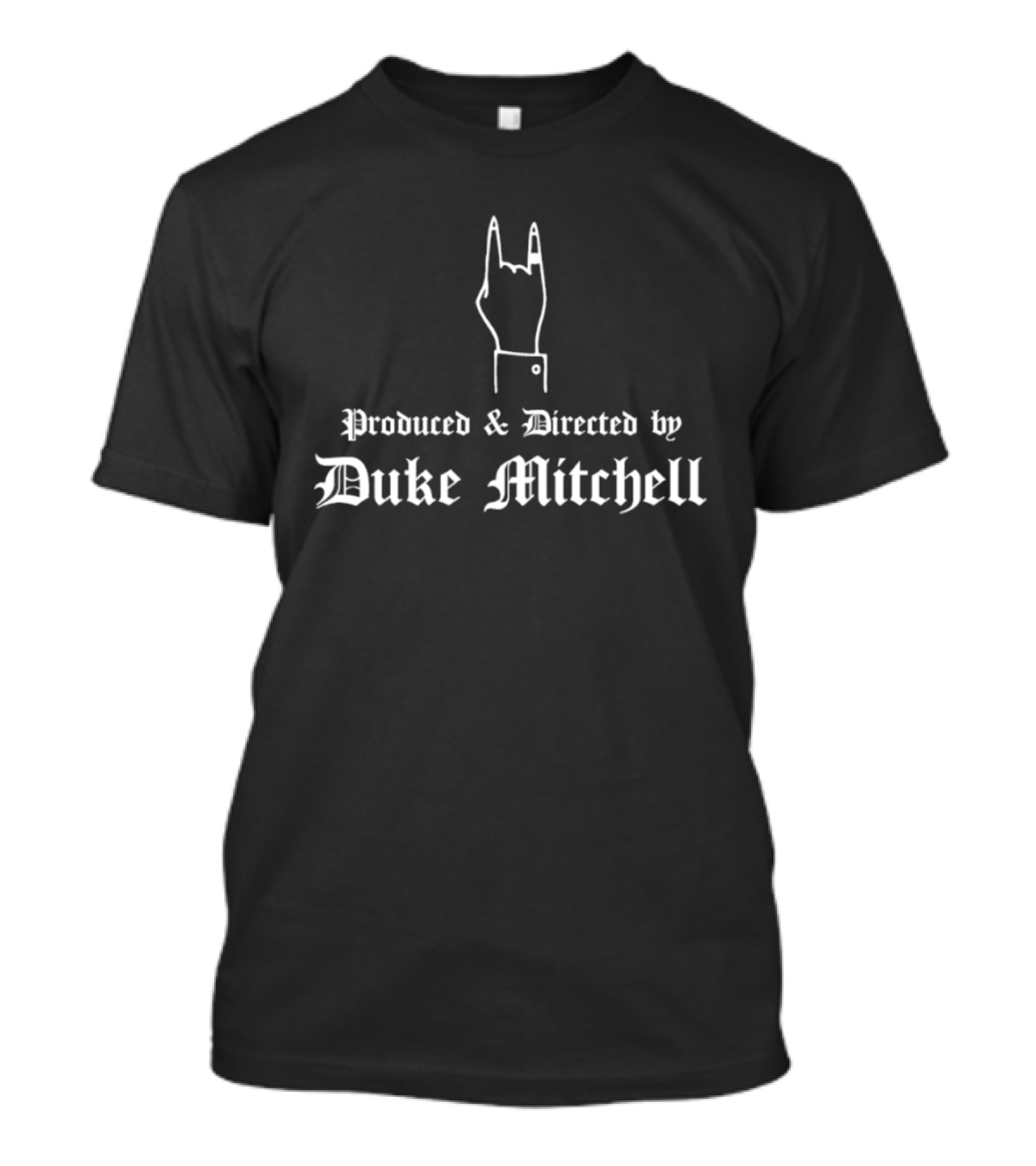 Produced And Directed By Duke Mitchell Cult Cinema Hand T-Shirt
