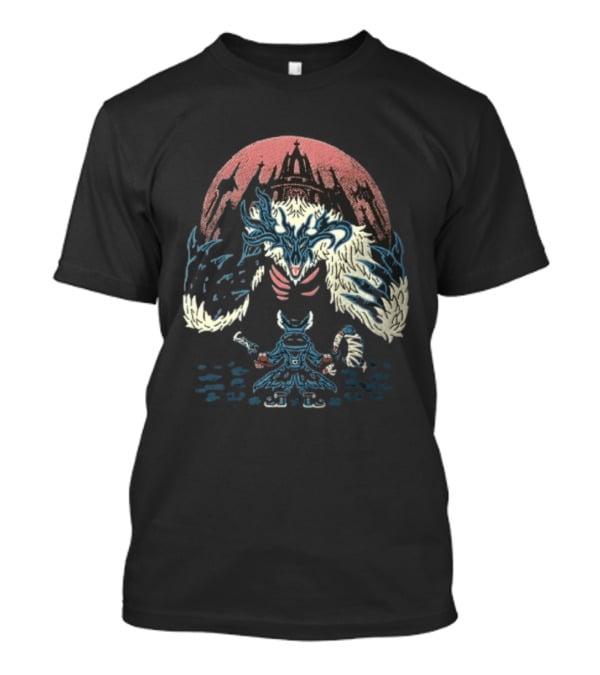 Vicar Amelia Hunter Confronts Beast At Gothic Cathedral T-Shirt