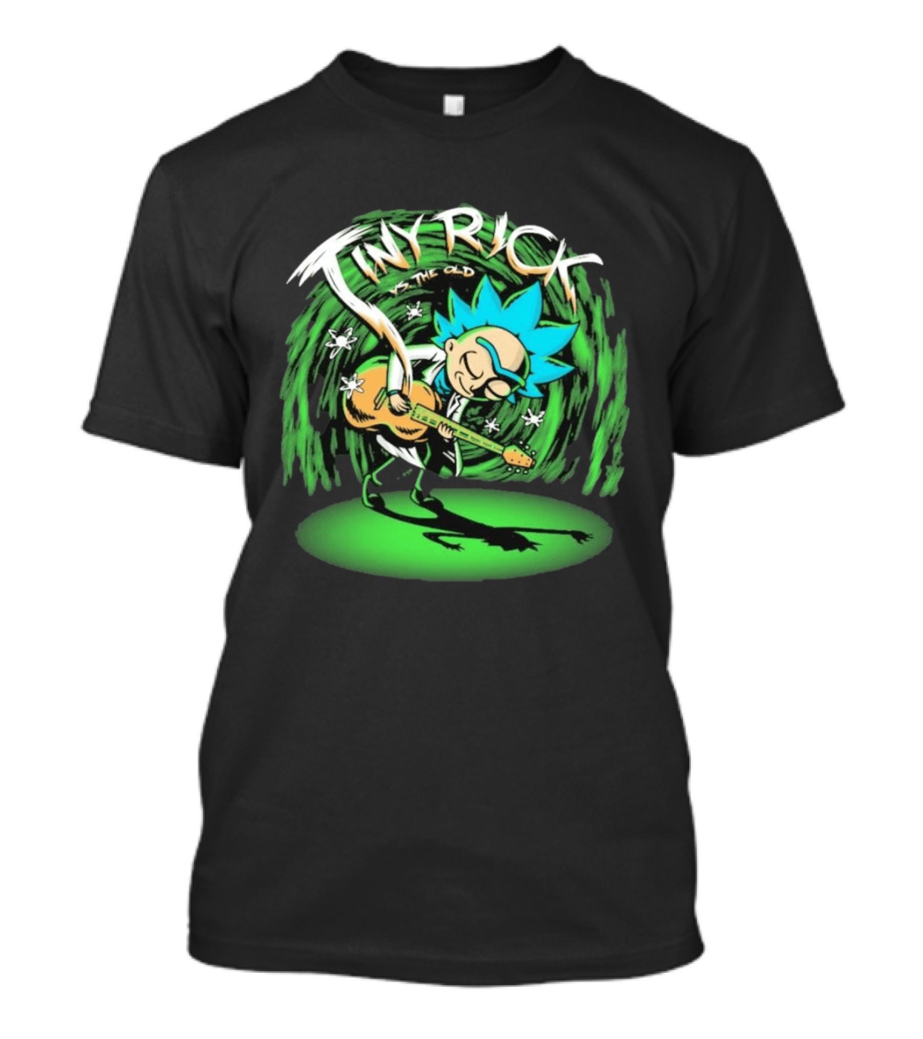 Tiny Rick Vs The Old Guitar Jam Session T-Shirt