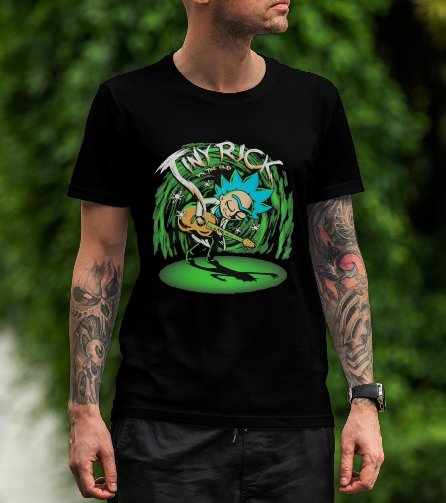 Tiny Rick Vs The Old Guitar Jam Session T-Shirt