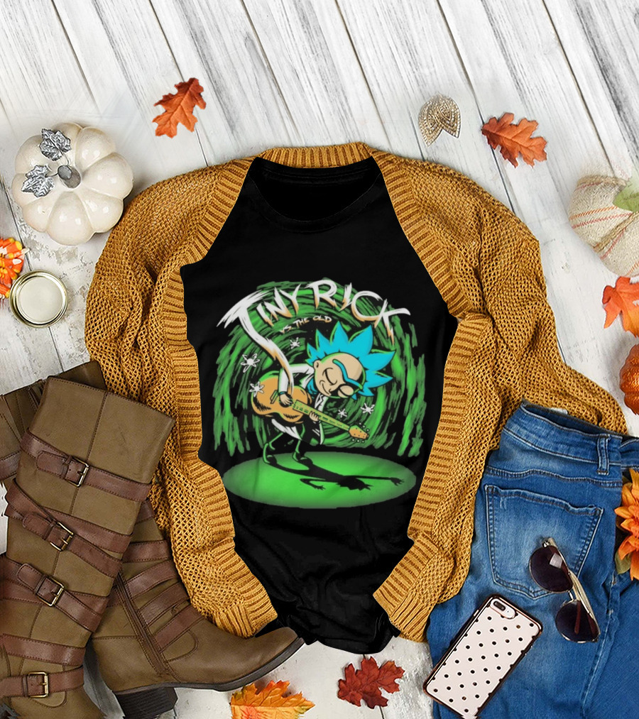 Tiny Rick Vs The Old Guitar Jam Session T-Shirt