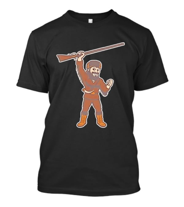 West Virginia Mountaineers WVU Mascot Vintage Rifleman T-Shirt
