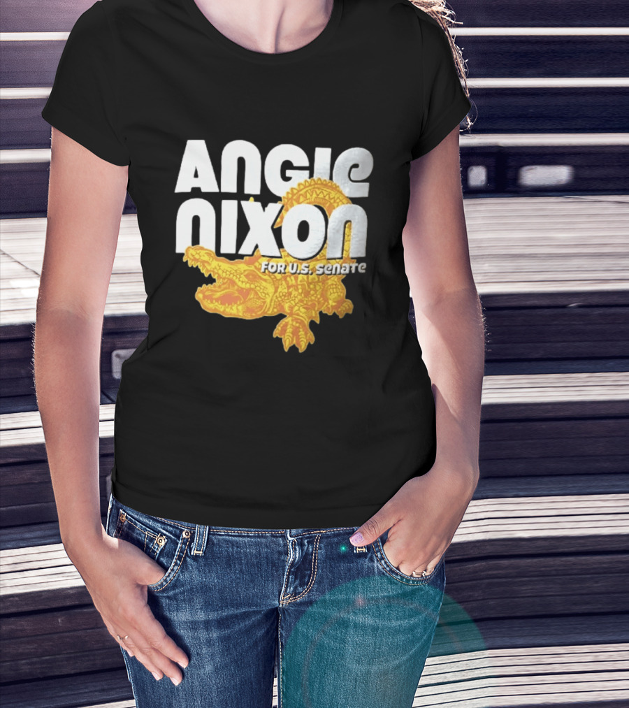 Angie Nixon For U.S. Senate Gator Campaign T-Shirt