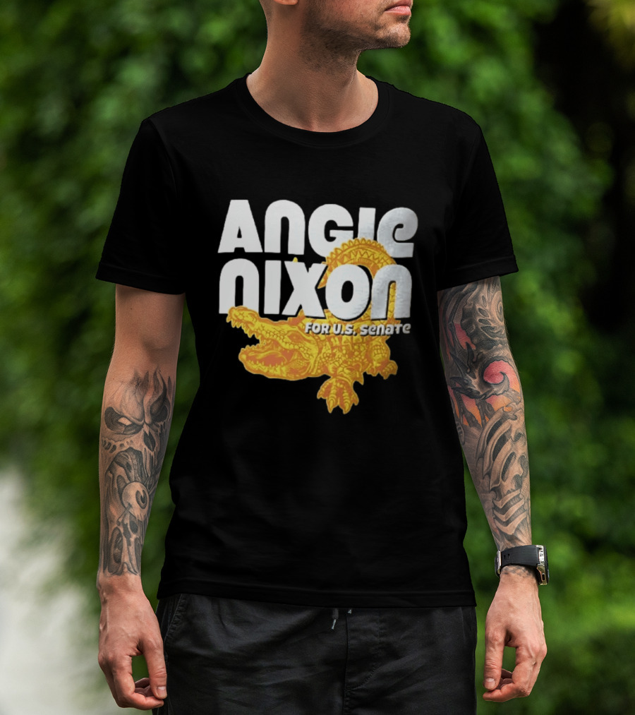 Angie Nixon For U.S. Senate Gator Campaign T-Shirt