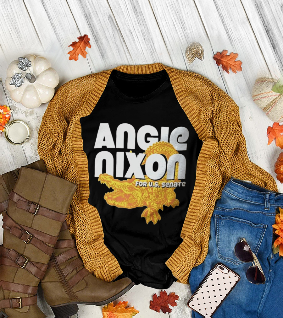 Angie Nixon For U.S. Senate Gator Campaign T-Shirt