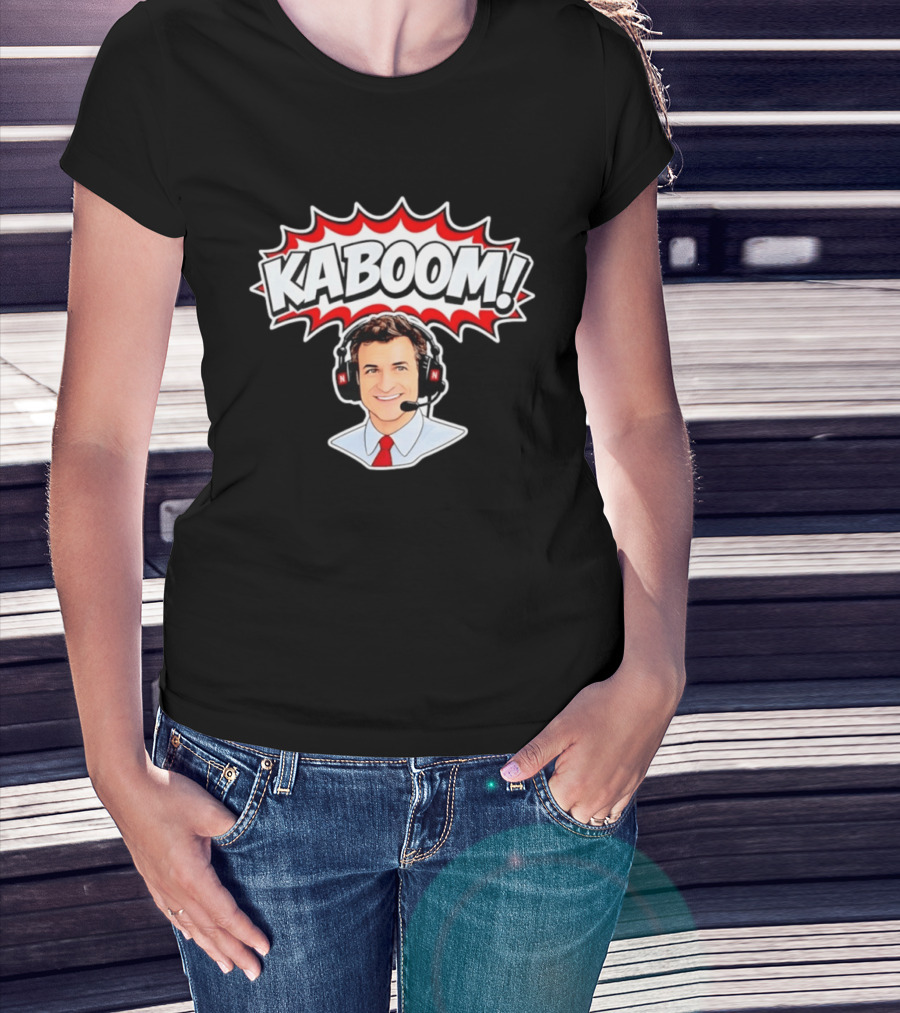 Kaboom Sports Broadcaster Jim Nantz CBS T-Shirt