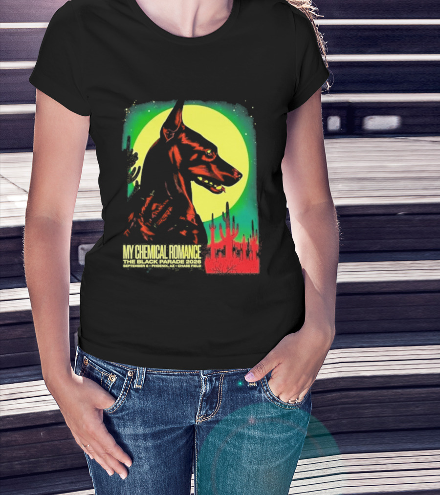 MCR My Chemical Romance Phoenix AZ Chase Field September 6 2026 T-Shirt