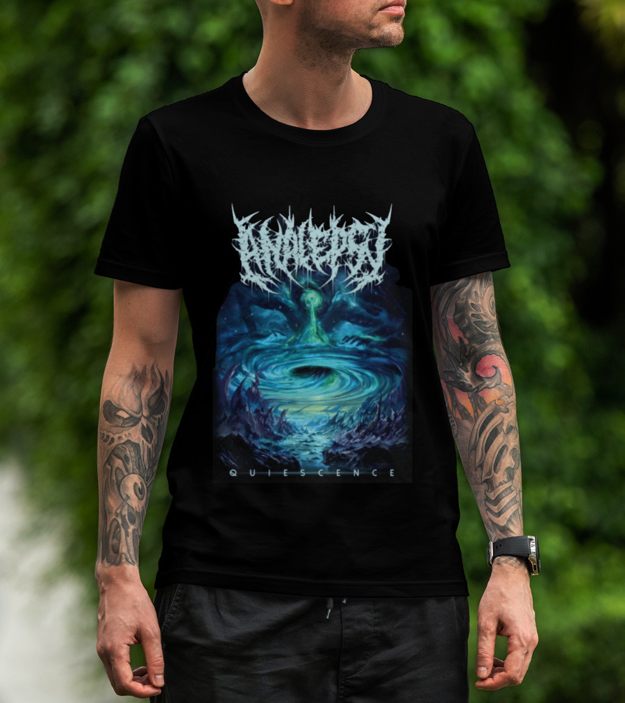 Miasma Records Analepsy Quiescence Surreal Cosmic Vortex T-Shirt