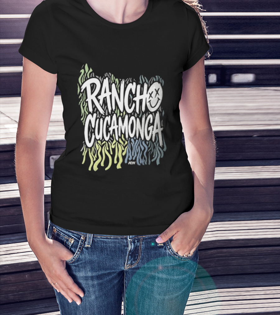Rancho Cucamonga The Young Bucks AEW Wrestling Nick And Matt Jackson T-Shirt