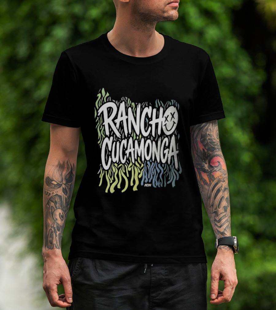 Rancho Cucamonga The Young Bucks AEW Wrestling Nick And Matt Jackson T-Shirt