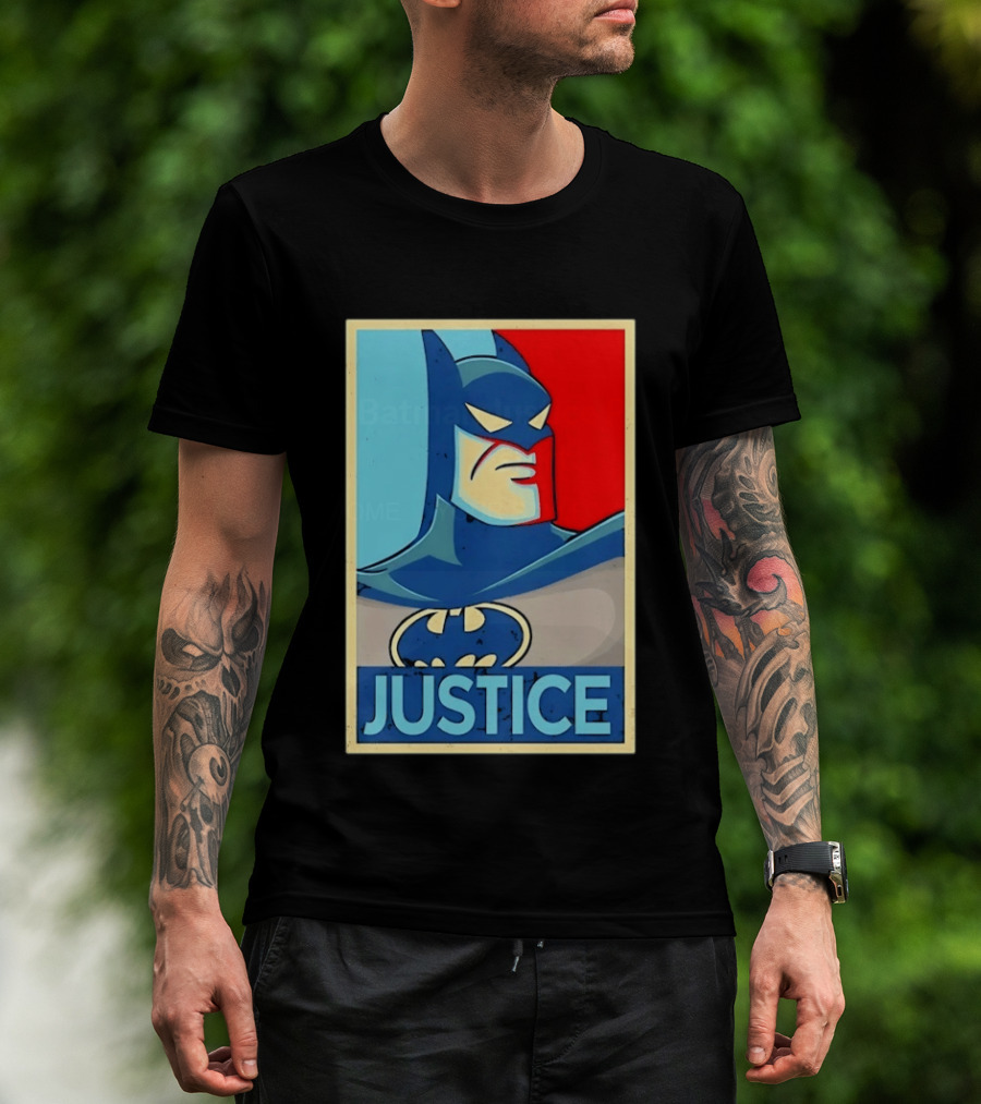 Justice Distressed Batman DC Comics T-Shirt