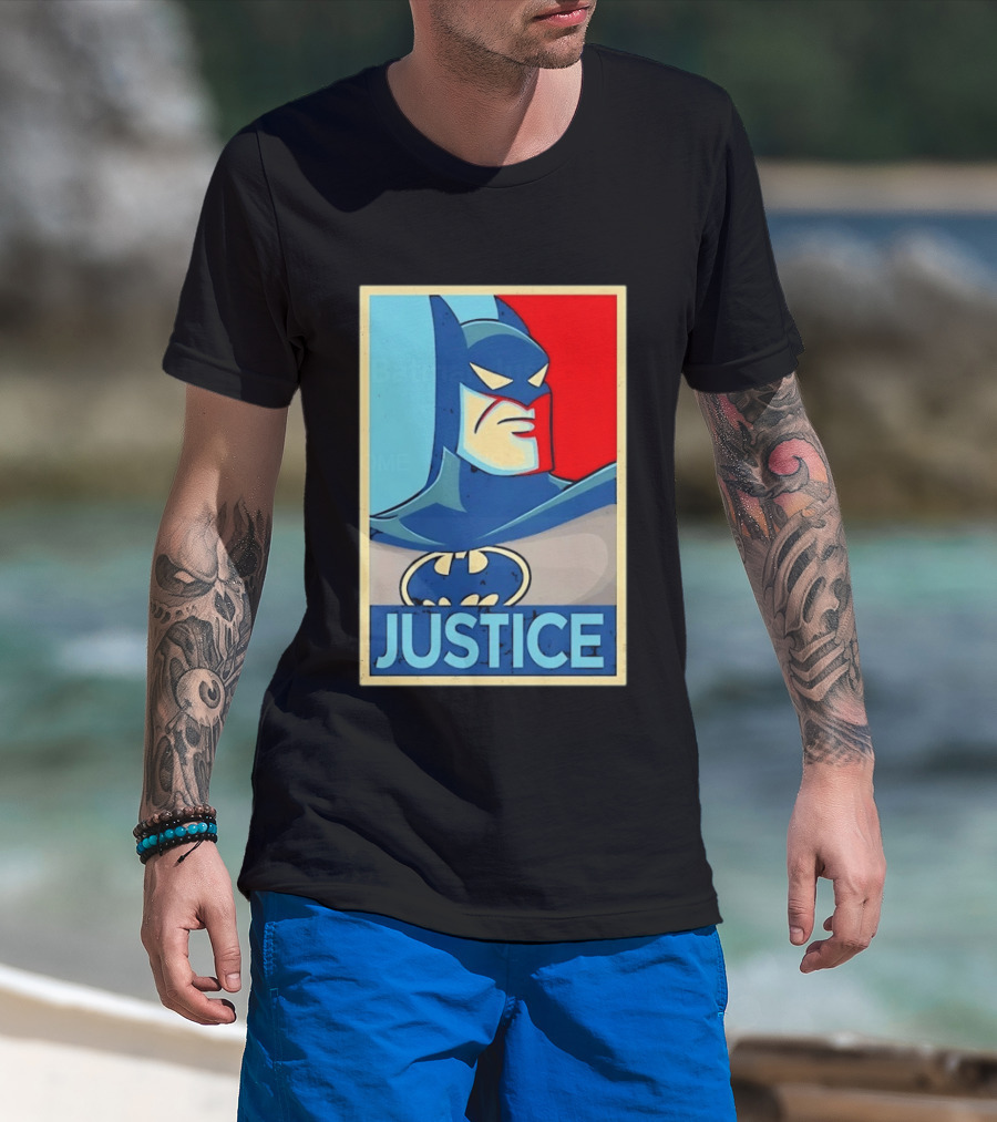 Justice Distressed Batman DC Comics T-Shirt