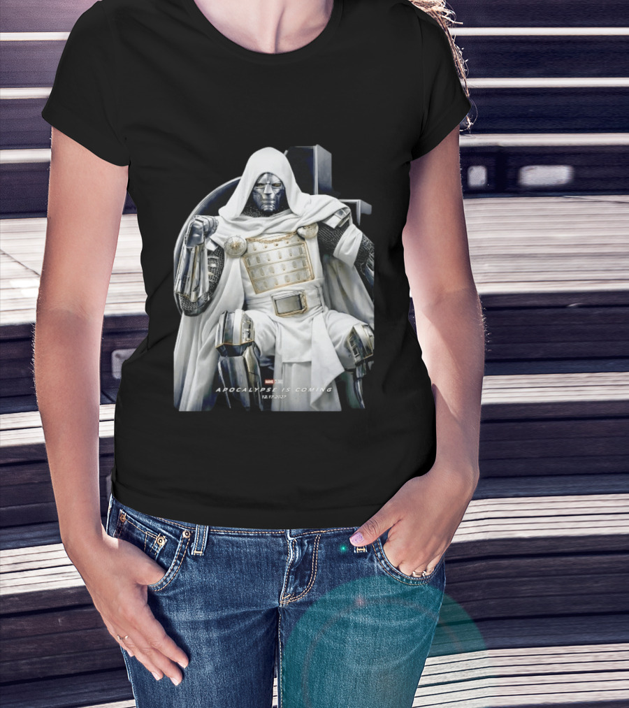 Doctor Doom Marvel Studios Apocalypse Is Coming 12172027 T-Shirt