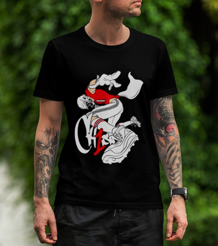 Drake Maye New England Patriots Number 1 T-Shirt