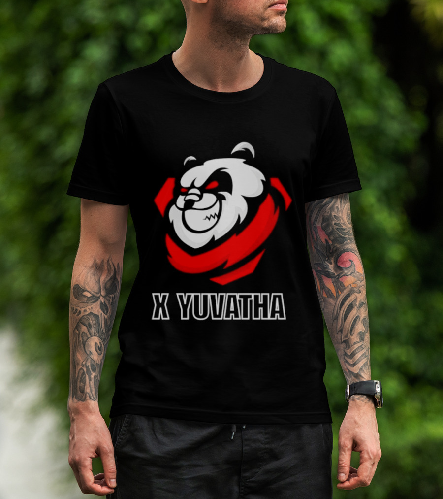 X Yuvatha Panda Gaming Esports T-Shirt