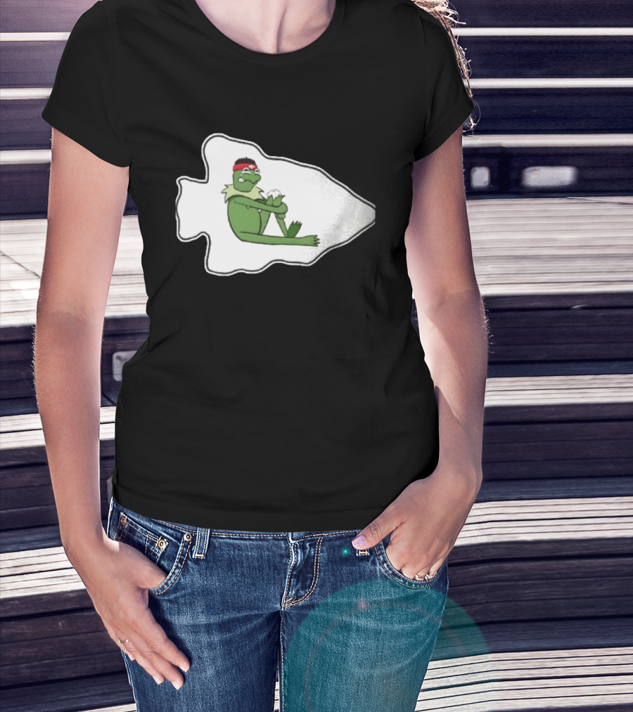 Patrick Mahomes Kansas City Chiefs Crying Kermit Meme T-Shirt
