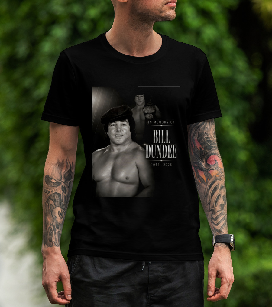 In Memory Of Bill Dundee 1943 2026 Wrestling Legend T-Shirt