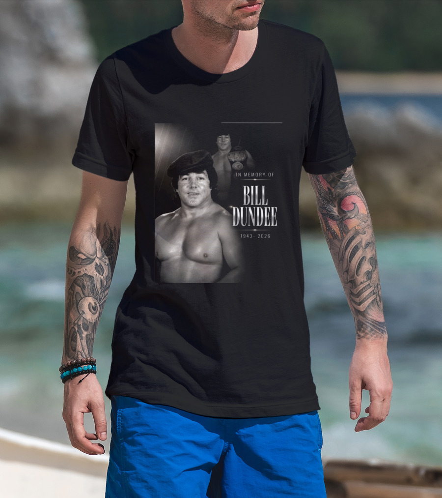 In Memory Of Bill Dundee 1943 2026 Wrestling Legend T-Shirt
