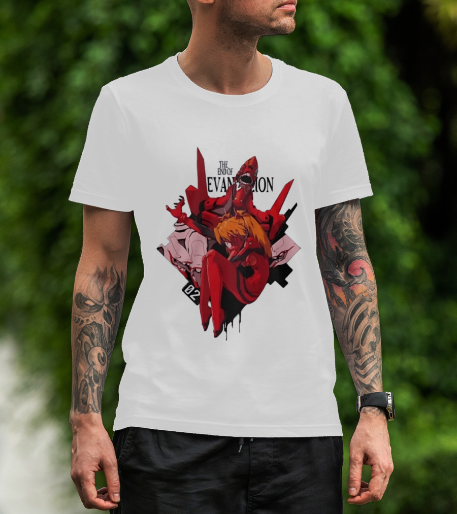 The End Of Evangelion Asuka Langley Soryu Eva Unit 02 T-Shirt