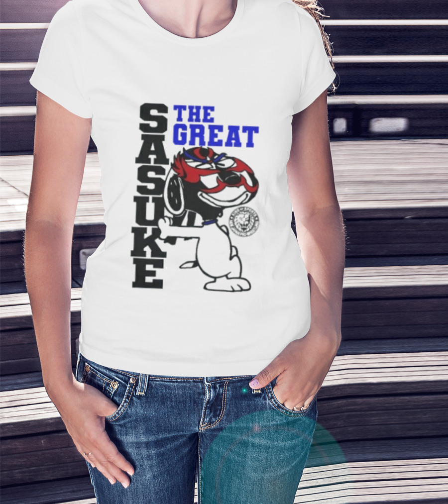The Great Sasuke Snoopy New Japan Pro Wrestling T-Shirt