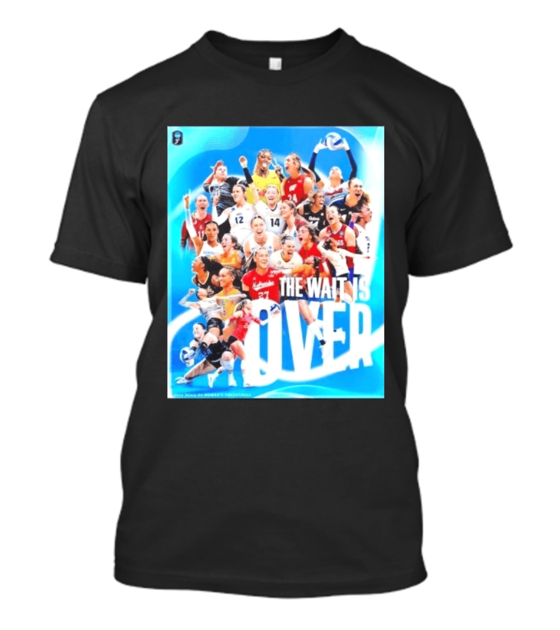 2026 NCAA DI Women's Volleyball Championship The Wait Is Over T-Shirt