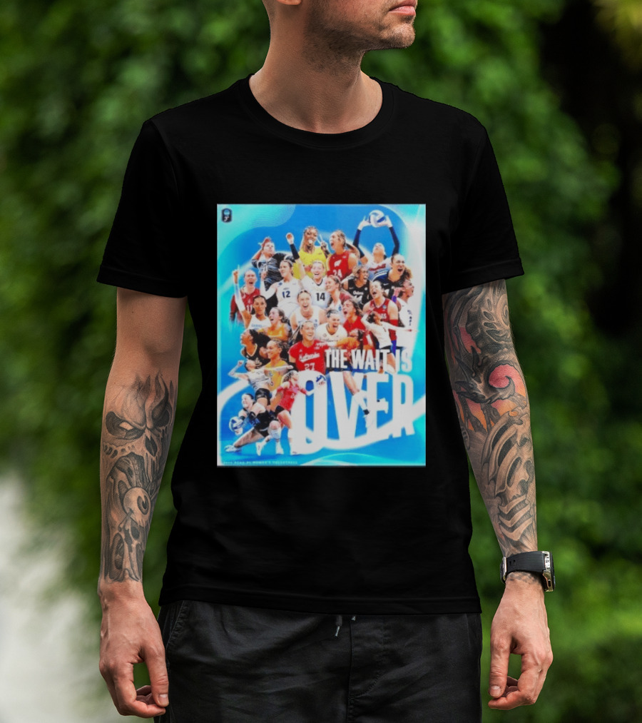 2026 NCAA DI Women's Volleyball Championship The Wait Is Over T-Shirt