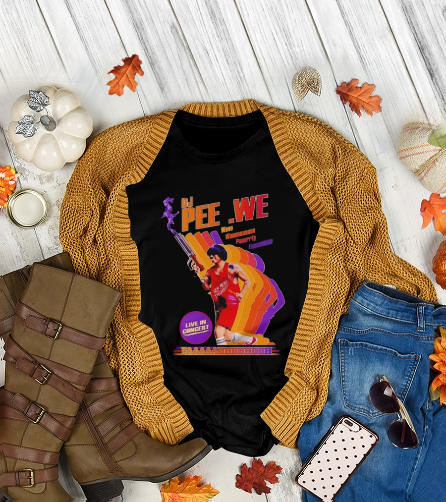 DJ Pee Wee Live In Concert Hey Mister Tequila Weee Wannnaaaaa Paaarrty Faaaahhhh T-Shirt