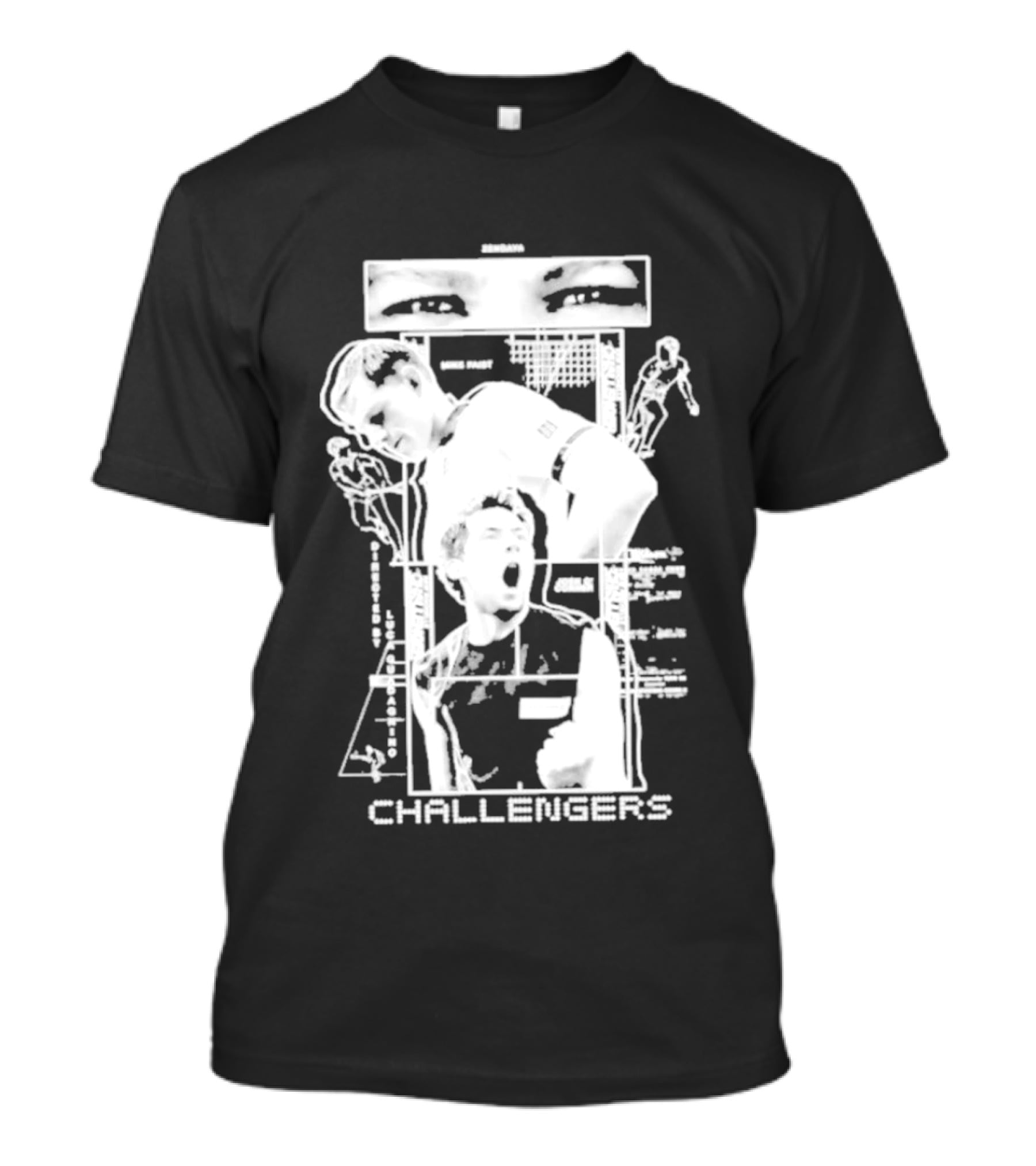 Zendaya Mike Faist Josh O'Connor Challengers Tennis T-Shirt