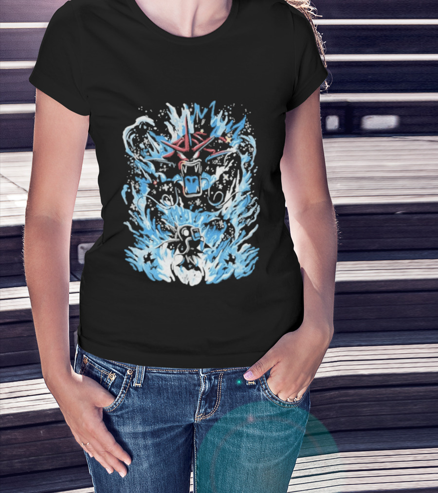 Shiny Rage Water Dragon Splash T-Shirt