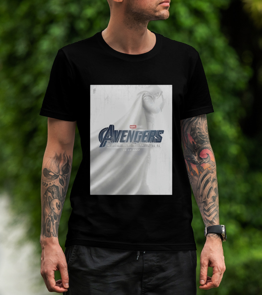 Marvel Studios Avengers Secret Wars Doctor Doom 12.17.2027 T-Shirt