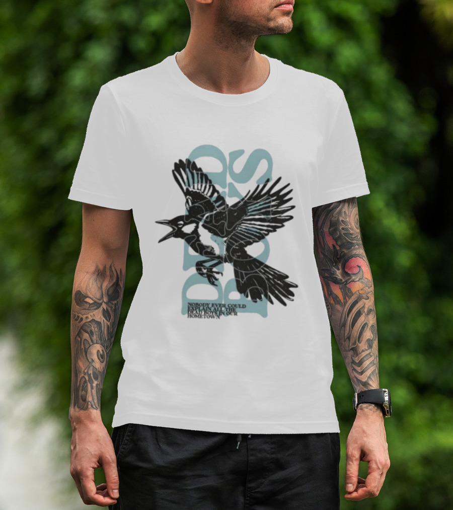 Dead Boys Nobody Ever Could Explain All The Dead Boys In Our Hometown Crow T-Shirt