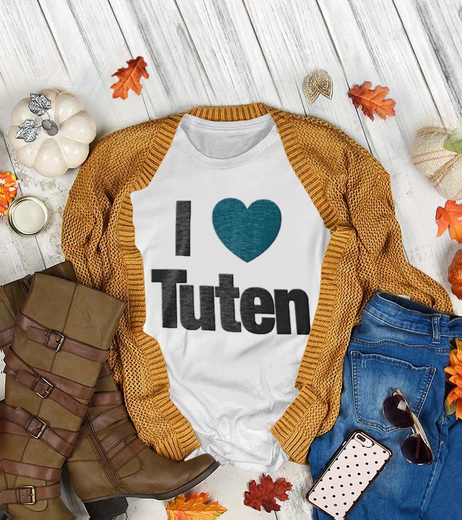 I Heart Tuten Bag I Love Tuten Everyday T-Shirt
