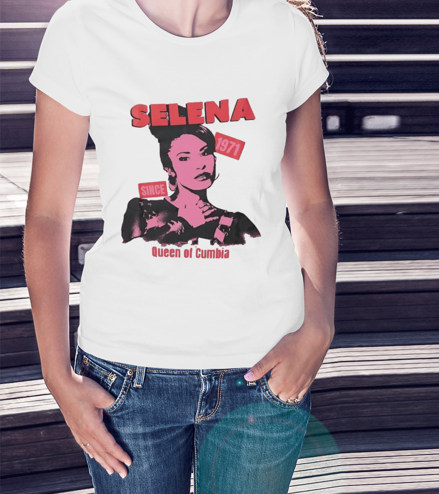 Selena 1971 Queen Of Cumbia Since Tejano Music Legend T-Shirt