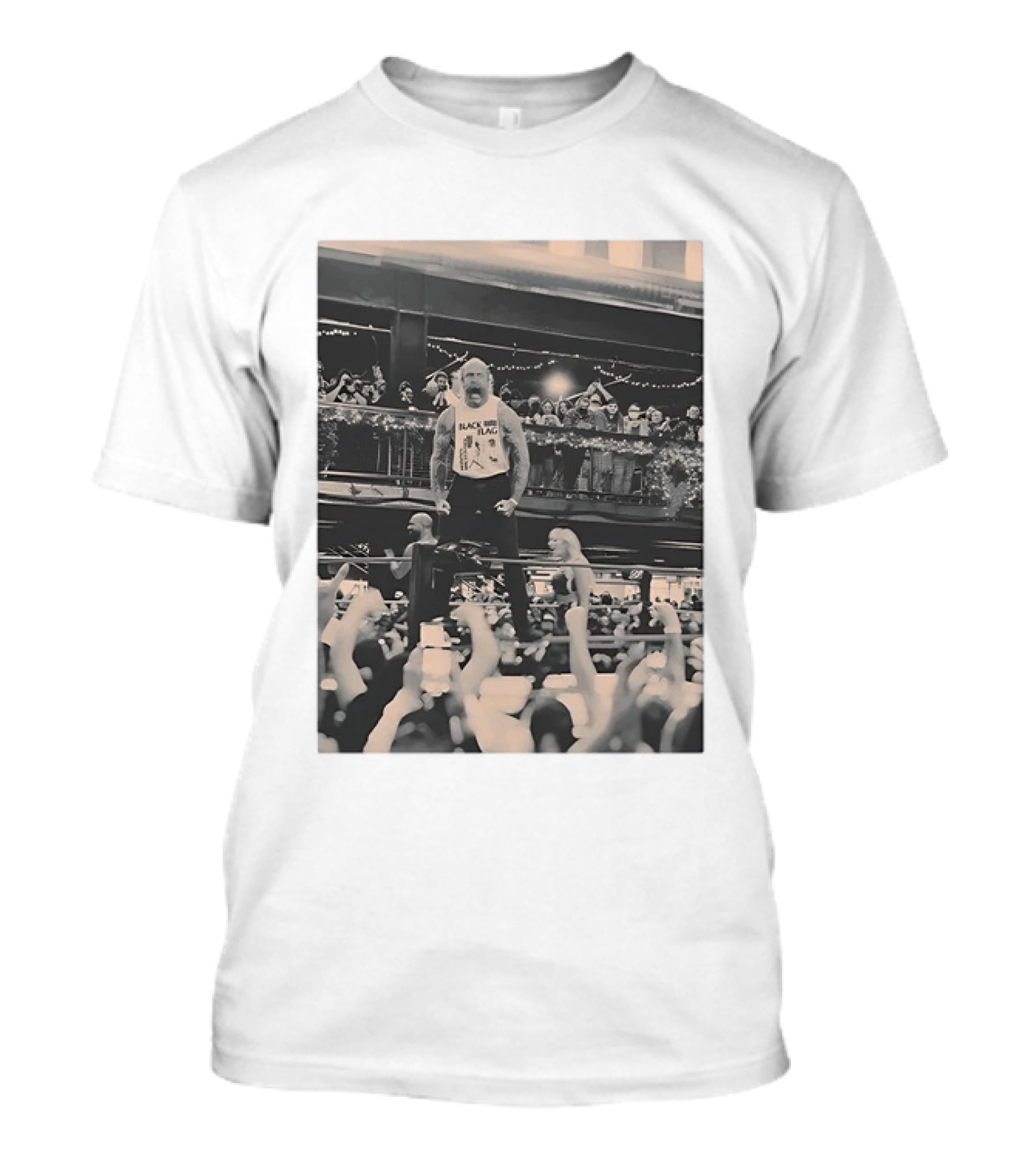 The Butcher Andy Williams Black Flag At TID The Season Photo Wrestling Event T-Shirt