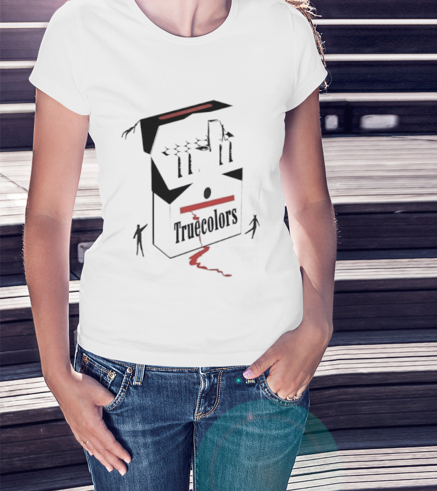 Truecolors Cigarette Pack With Soldiers In Cover Art Smoking Kills T-Shirt