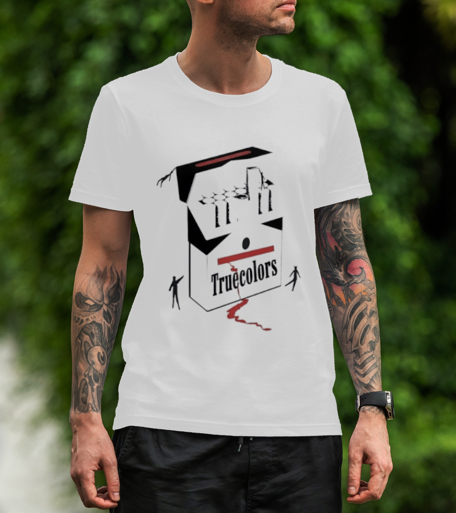 Truecolors Cigarette Pack With Soldiers In Cover Art Smoking Kills T-Shirt