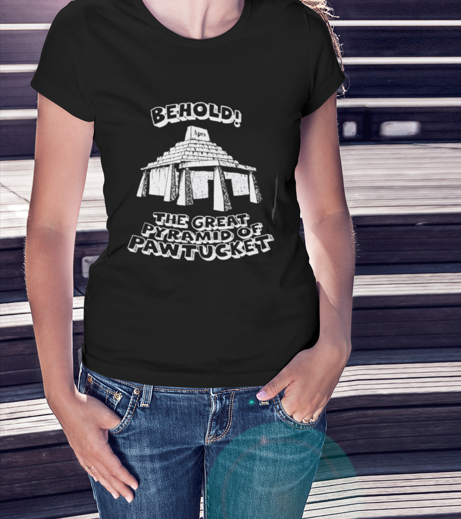 Behold The Great Pyramid Of Pawtucket Apex T-Shirt