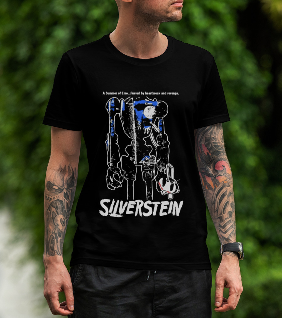 Silverstein A Summer Of Emo Fueled By Heartbreak And Revenge Robot T-Shirt